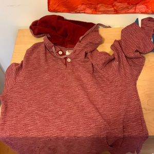 Hoodie, red